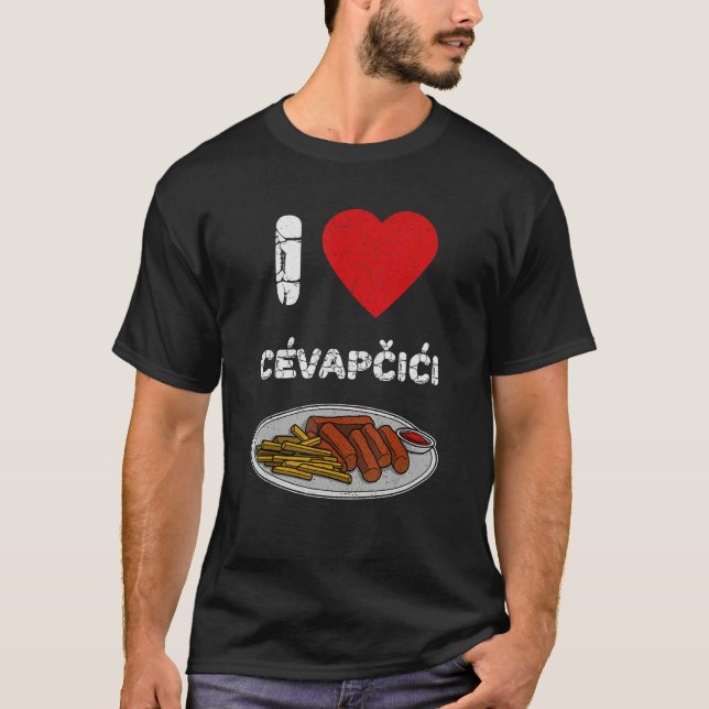 Cevapcici Kebab Balkan cuisine 10 T-Shirt (Front)