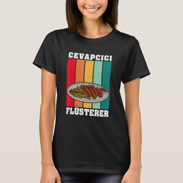 Cevapcici Kebab Balkan cuisine 14 T-Shirt (Front)