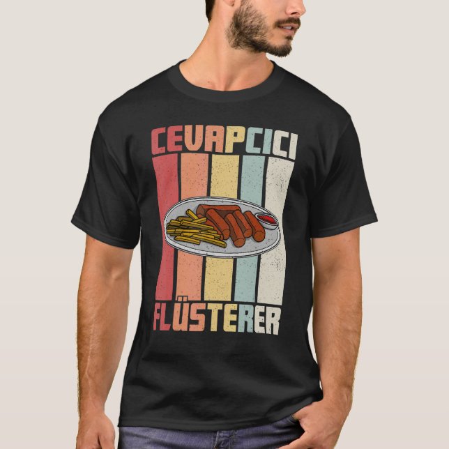Cevapcici Kebab Balkan cuisine 15 T-Shirt (Front)
