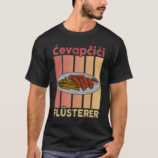 Cevapcici Kebab Balkan cuisine 25 T-Shirt (Front)