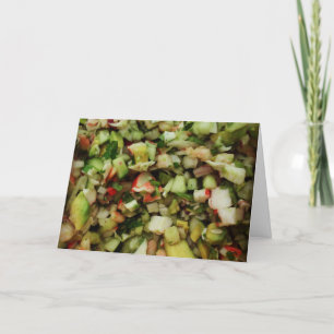 "Ceviche" Get Well Card