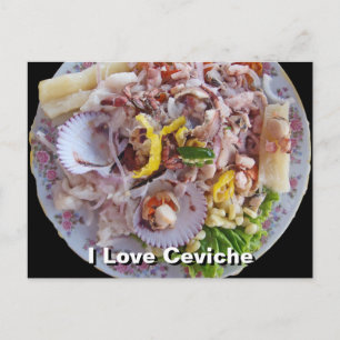 Ceviche - Pride of Peru Postcard