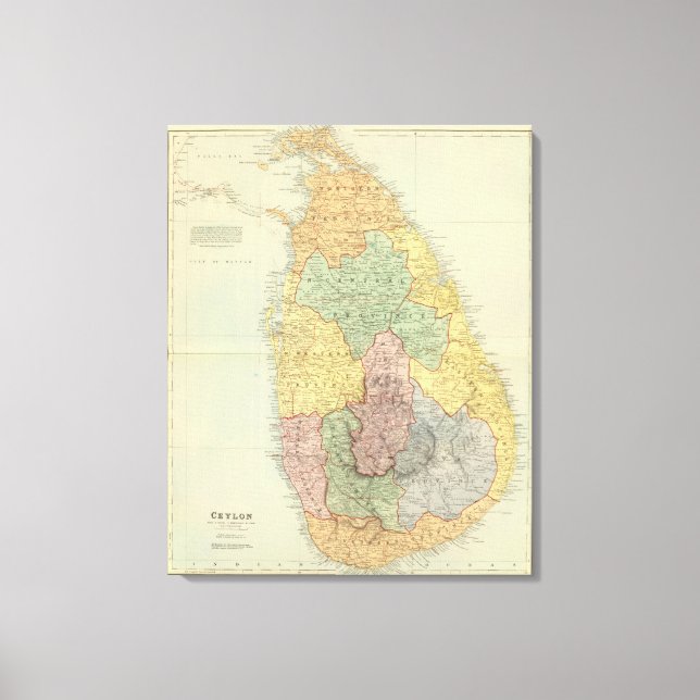 Ceylon Canvas Print (Front)