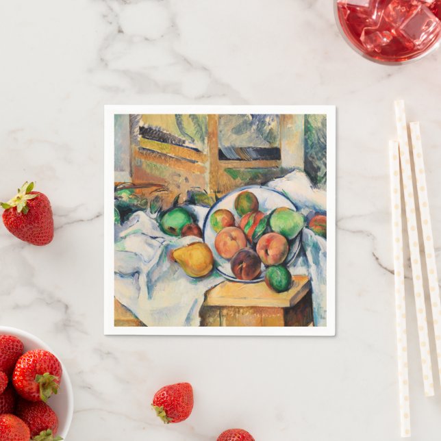 Cezanne - A Corner Table Napkin (Insitu)