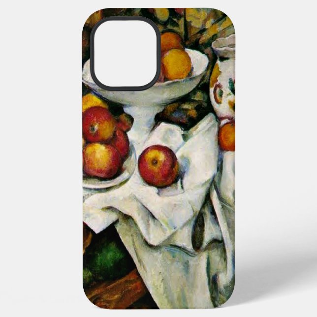 Cezanne - Apples and Oranges iPhone Case (Back)