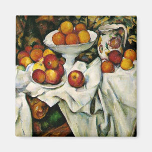 Cezanne - Apples and Oranges Magnet