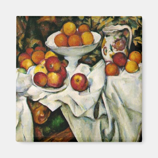 Cezanne - Apples and Oranges Magnet (Front)