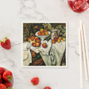 Cezanne - Apples and Oranges Napkin