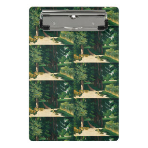 Cezanne Avenue at Jas de Bouffan Vintage Print Mini Clipboard