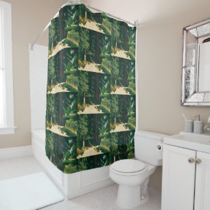 Cezanne Avenue at Jas de Bouffan Vintage Print Shower Curtain