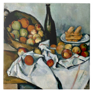 Cezanne - Basket of Apples Tile