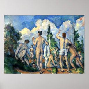 Cézanne - Bathers Poster