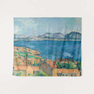 Cezanne - Bay of Marseille, Seen from L'Estaque Tapestry