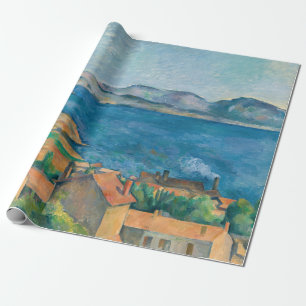 Cezanne - Bay of Marseille, Seen from L'Estaque Wrapping Paper