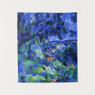 Cezanne, Blue Landscape fine art, Tapestry