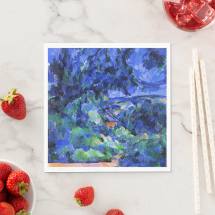Cezanne - Blue Landscape Napkin