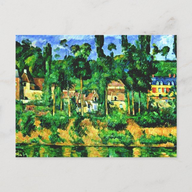 Cezanne - Chateau of Medan Postcard (Front)