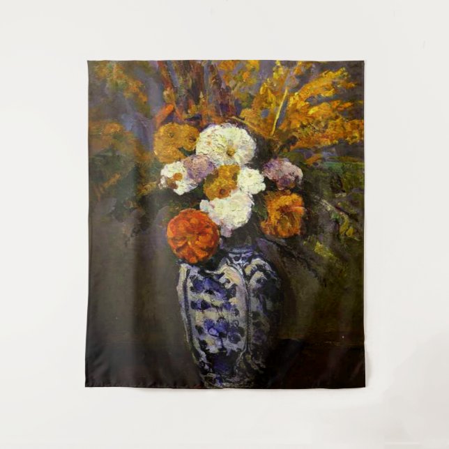 Cezanne - Dahlias Tapestry (Front)