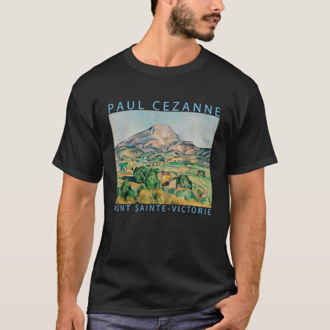 Cezanne Funny T Art Impressionism Painting Men Wom T-Shirt (Front)