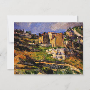 Cezanne - Houses in Provence Postcard