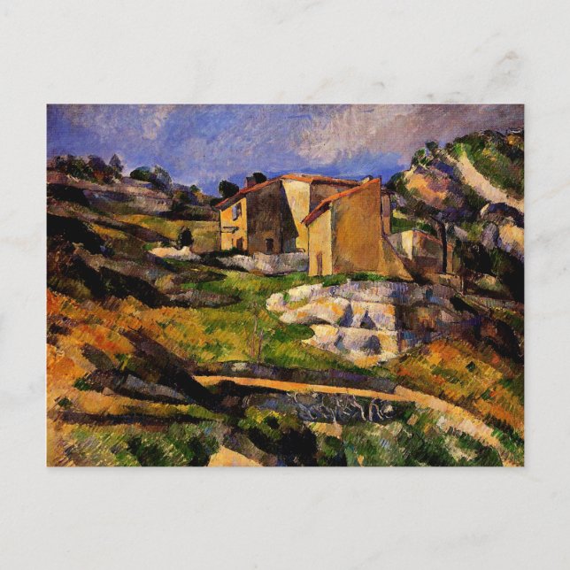 Cezanne - Houses in Provence Postcard (Front)