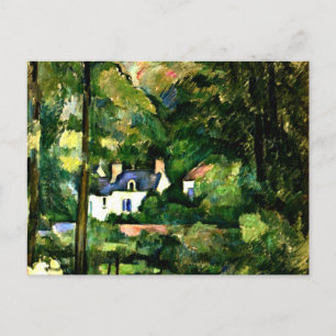 Cezanne - Houses in the Greenery, 1881, Postcard