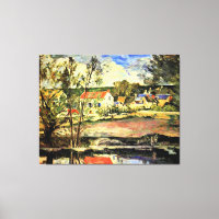 Cezanne - In the Oise Valley, fine art painting