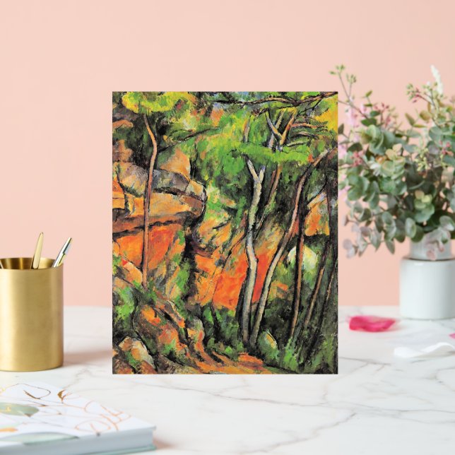 Cezanne - In the Park of Chateau Noir Acrylic Sign (Wedding)