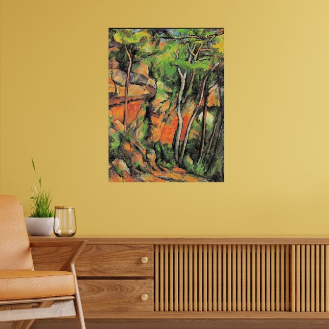 Cezanne - In the Park of Chateau Noir Poster (Living Room 2)