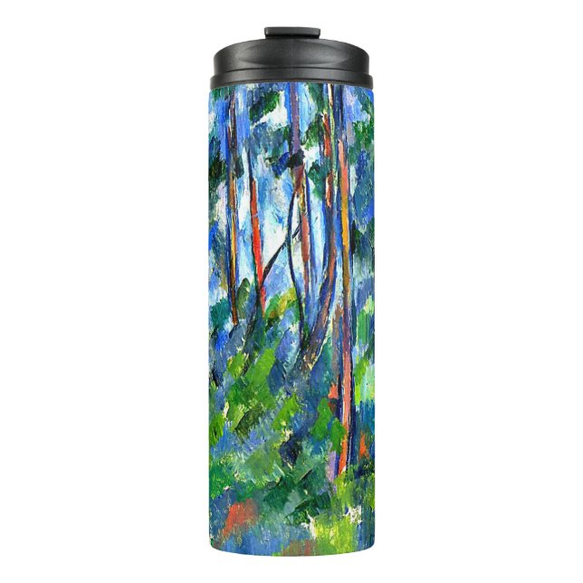 Cezanne - In the Woods -1898 Thermal Tumbler (Front)