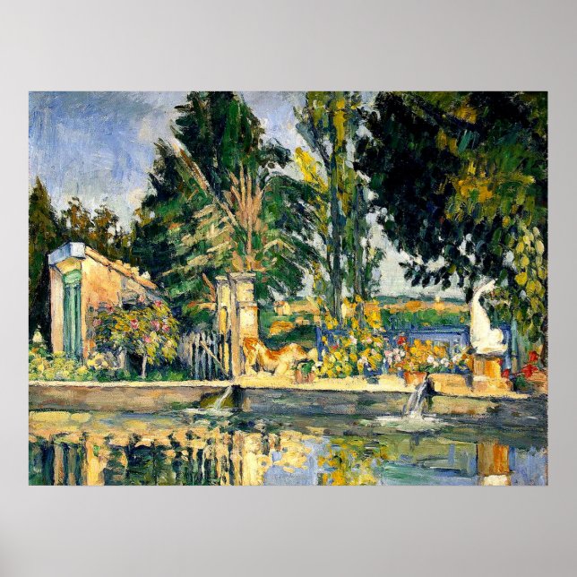 Cezanne - Jas de Bouffan, Poster (Front)
