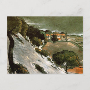 Cezanne - L'Estaque Melting Snow Postcard