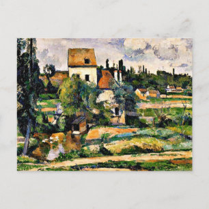 Cezanne - Mill on the Couleuvre at Pontoise Postcard
