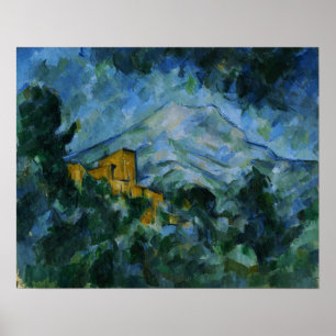 Cézanne — Mont Sainte-Victoire And Chateau Noir Poster