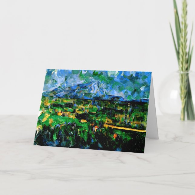 Cezanne — Mont Sainte Victoire Card (Front)