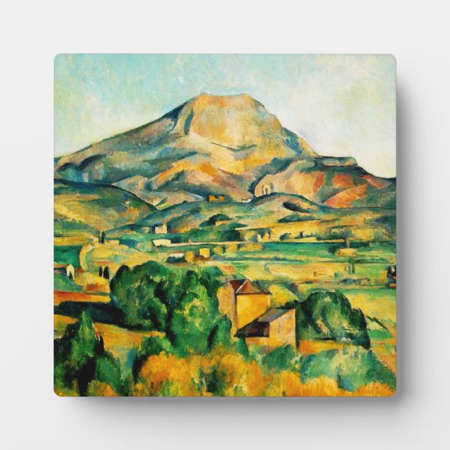 Cezanne Mont Sainte-Victoire Plaque (Front)
