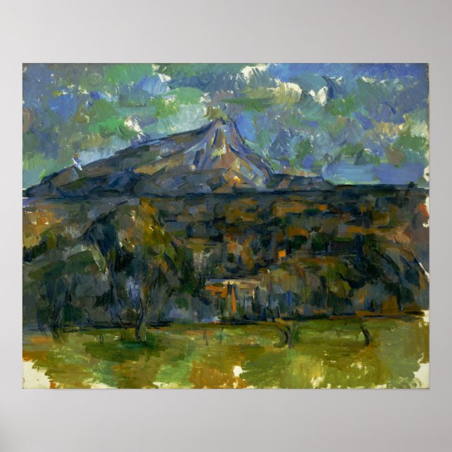 Cézanne - Mont Sainte-Victoire Poster (Front)