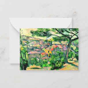 Cezanne - Morning View of L'Estaque Card