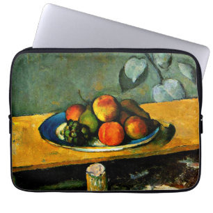 Cezanne - Peaches, Pears and Grapes Laptop Sleeve