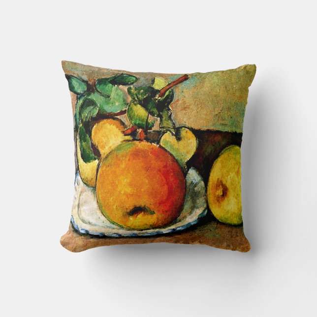 Cezanne - Still Life with Apples and Pears Cushion (Front)