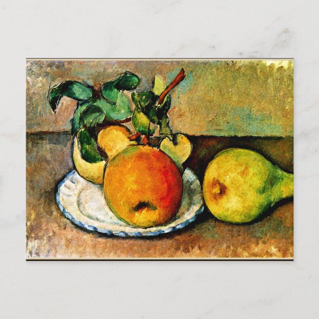 Cezanne - Still Life with Apples and Pears Postcard (Front)