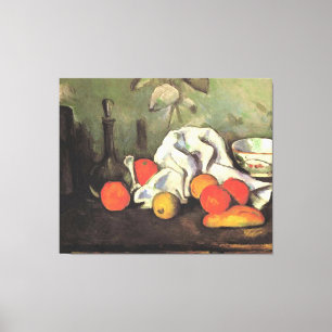 Cezanne - Still Life with Fruits Canvas Print
