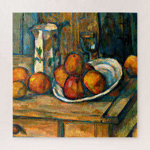 Cezanne - Still Life with Milk Jug and Fruit Jigsaw Puzzle