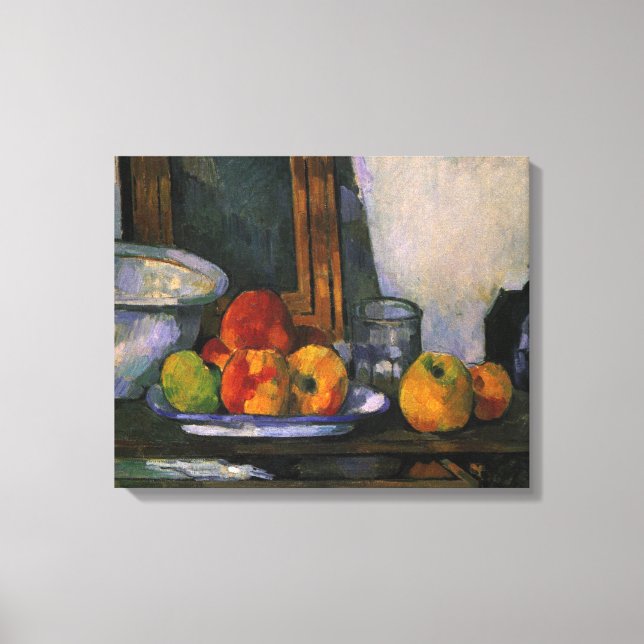 Cezanne - Still Life with Open Drawer, Canvas Print (Front)