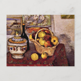Cezanne - Still Life with Soup Tureen Postcard