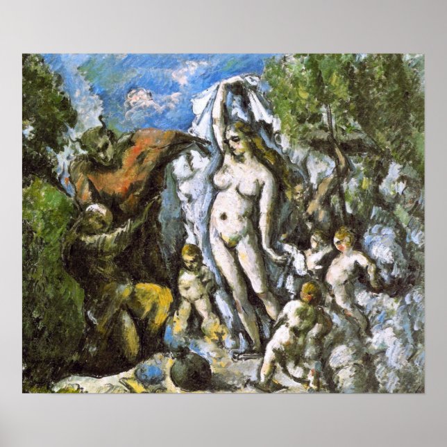 Cézanne - Temptation Of St Anthony Poster (Front)