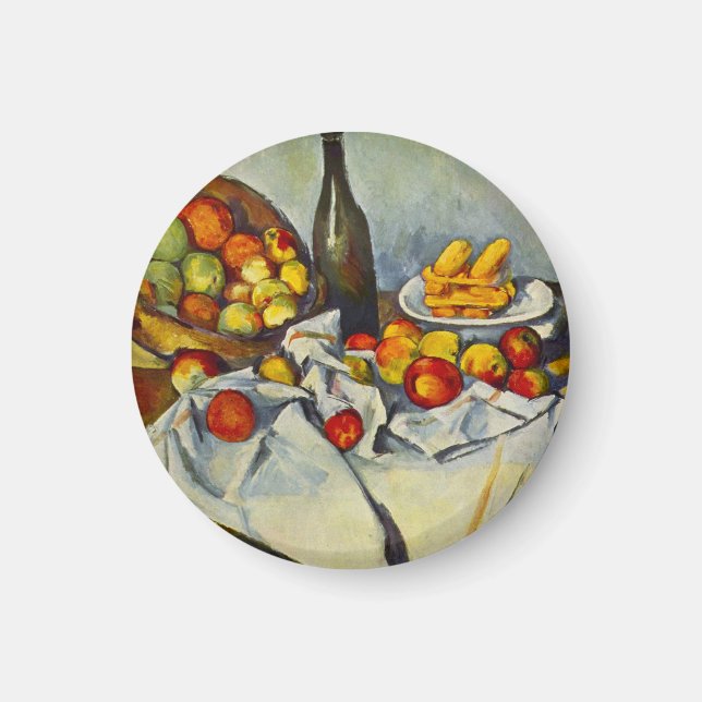 Cezanne The Basket of Apples Magnet (Front)