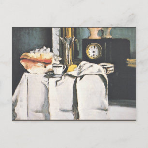 Cezanne - The Black Clock Postcard