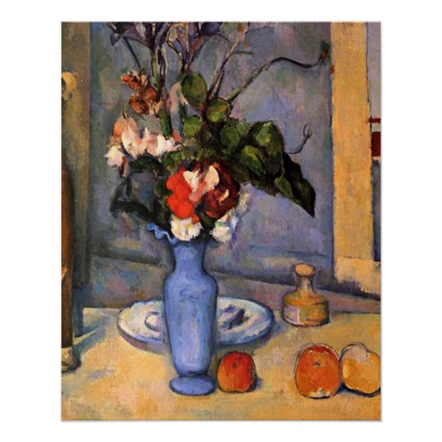 Cezanne - The Blue Vase Poster (Front)