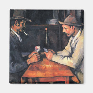 Cezanne: The Card Player Magnet